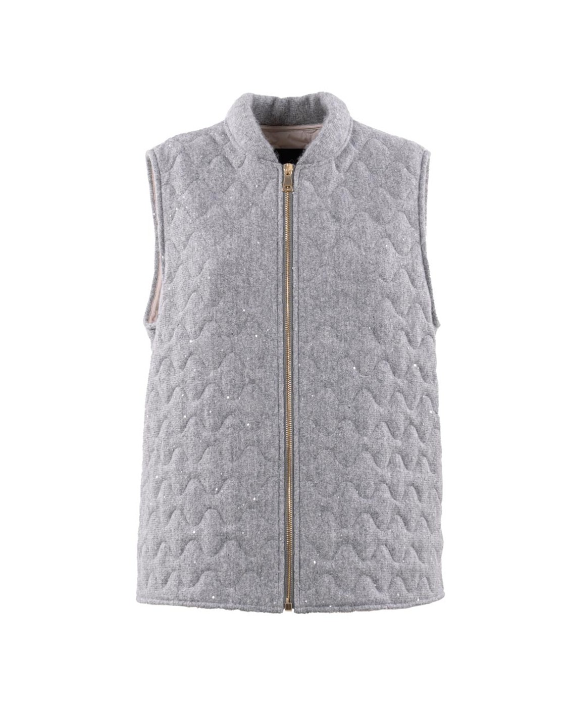 shop FABIANA FILIPPI  Gilet: Fabiana Filippi gilet con paillettes.
Decorazione con paillettes.
Chiusura con zip.
Composizione: 20% seta, 17% cashmere, 11% alpaca, 4% poliestere.
Made in Italy.. CTD215F221 L522-8132 number 2379759